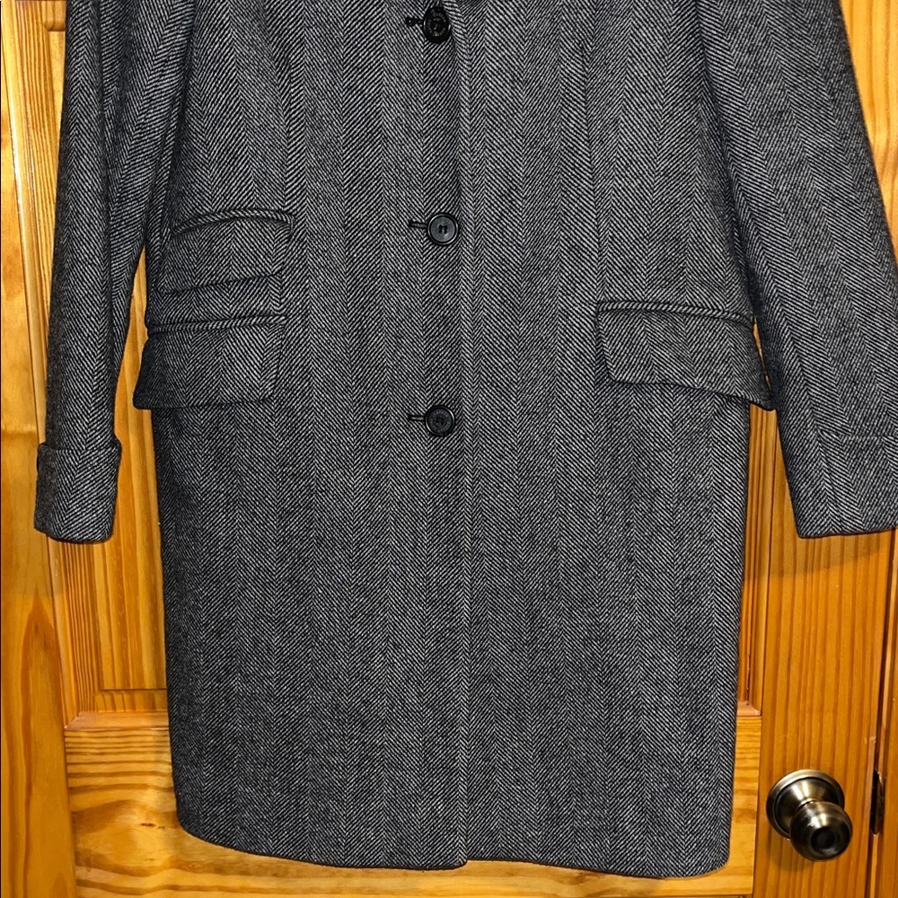Ralph Lauren Charcoal Blazer Coat - Picture 3 of 6